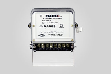 Three Phase direct conneted counter - LCD type meters