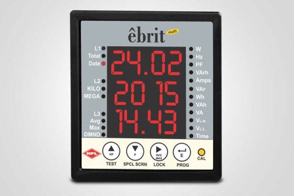 Ebrit Multi Function Panel Meter