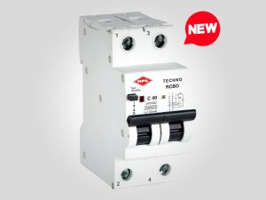 RCBO DP Electronic Type