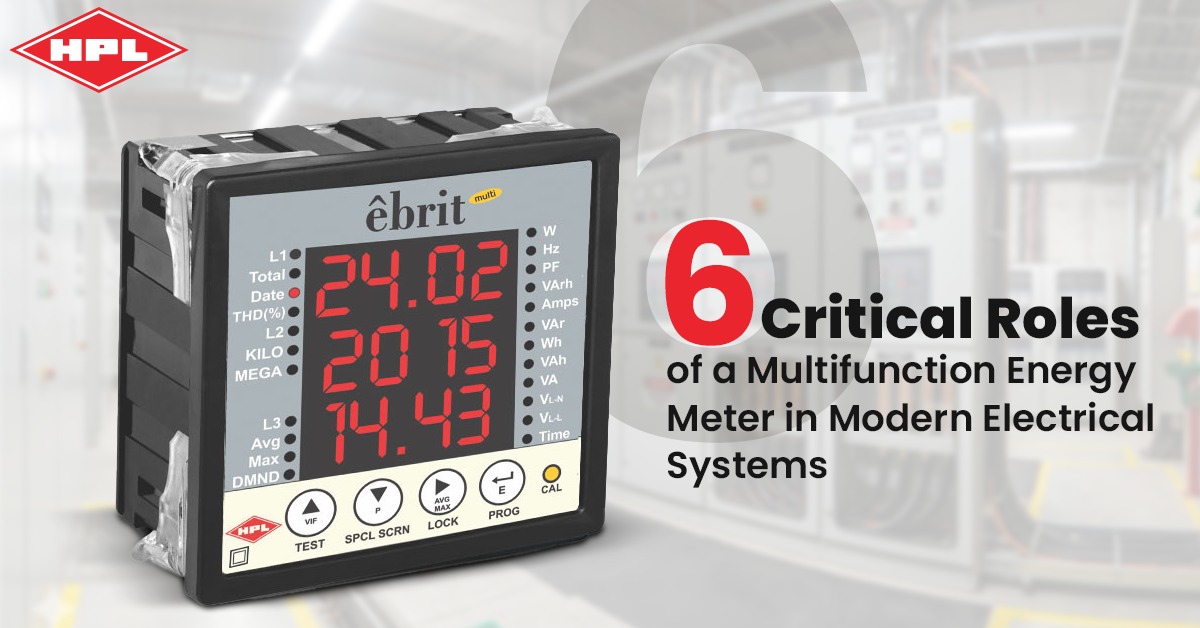 Multifunction Energy Meter in Modern Electrical Systems